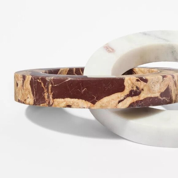 Marble Decorative Links - Threshold Studio McGee - Target Fall 2024 - Picture 3 of 5